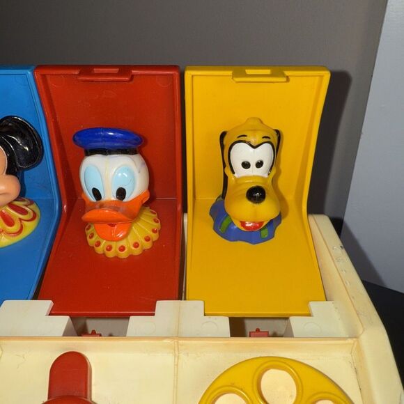 Vintage WORKING 1980 Preschool Walt Disney Poppin Pals Pop Up Child Guidance Toy - Picture 4 of 9